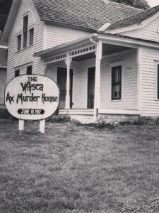 The current site of the Villisca Ax Murders as a tourist attraction