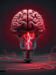 ai brain collecting energy to destroy humanity