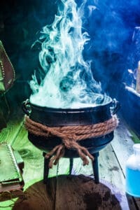 Famous witches cauldron