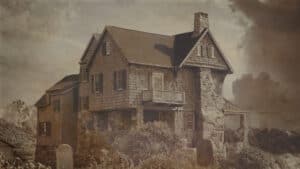 stay the night in a haunted house aged