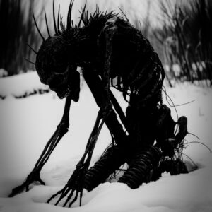 monster from native american mythology dark