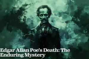 edgar allan poes death front page image