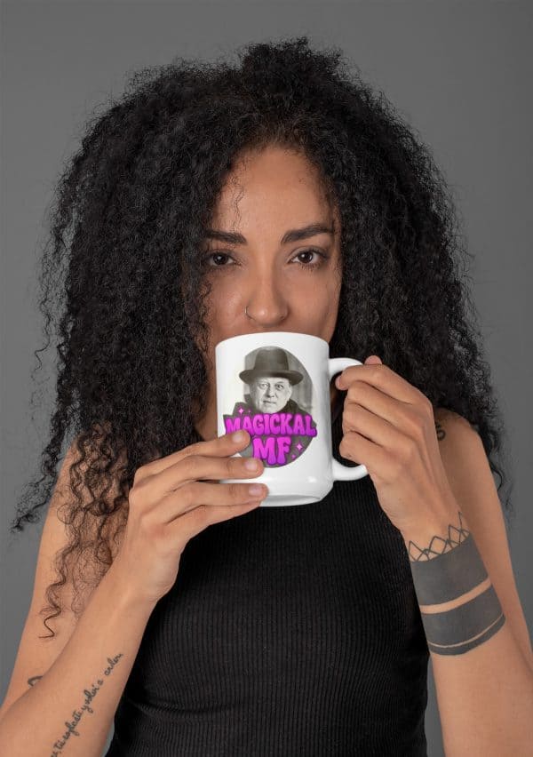 Magickal MF Crowley 15oz Mug - Image 3