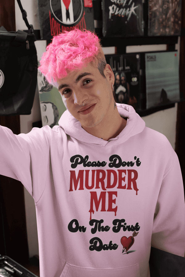 true crime hoodie to support domestic violence victims