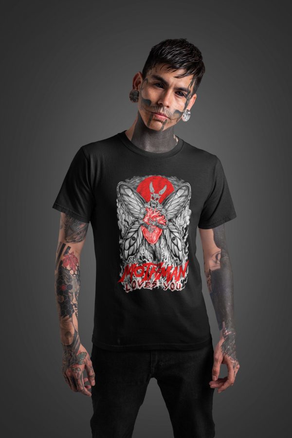 Mothman Loves You Tee - Image 5