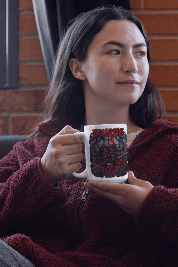 Taurus Zodiac 15oz Mug - Image 4
