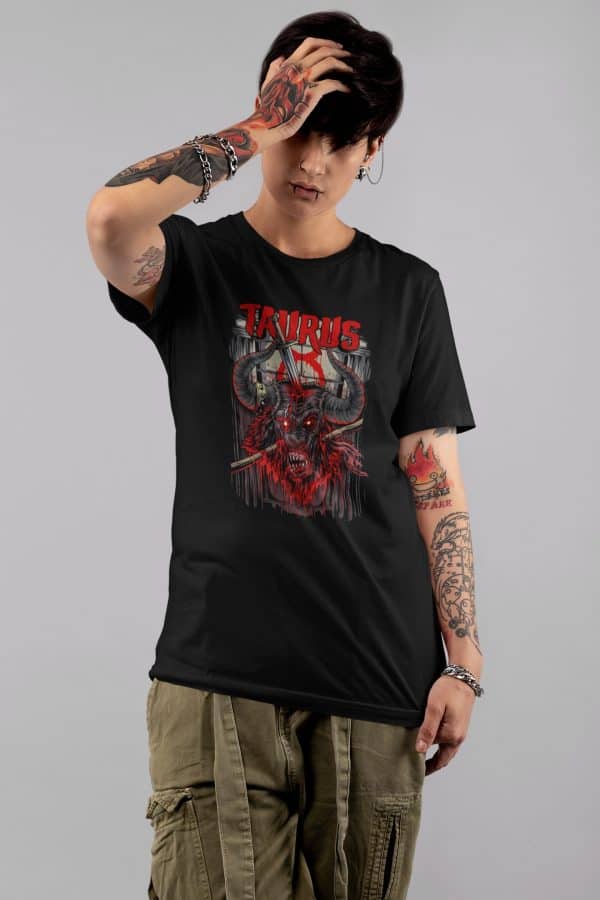 Taurus Zodiac Tee - Image 4