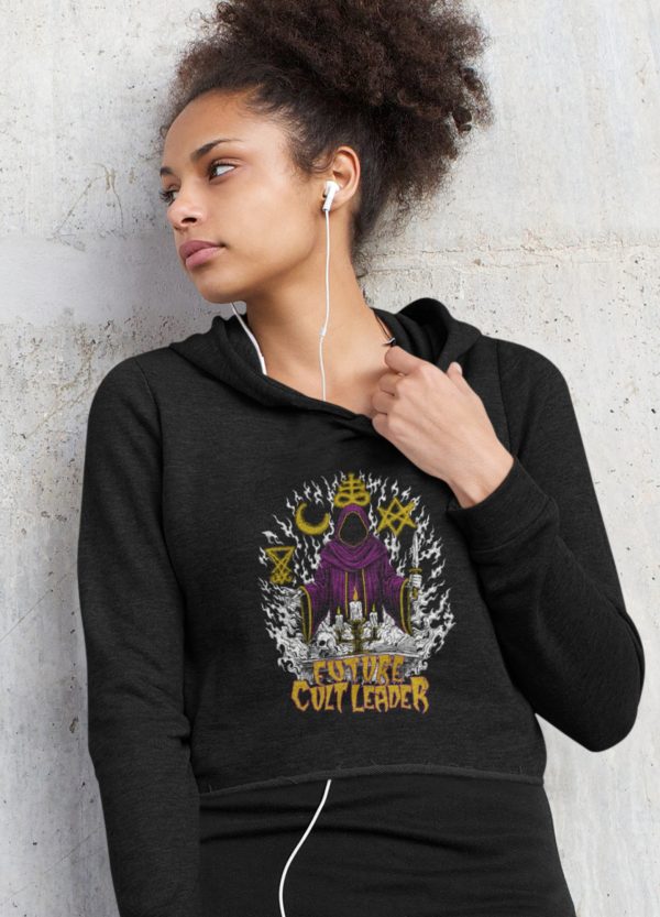 Future Cult Leader Cropped Hoodie - Image 5