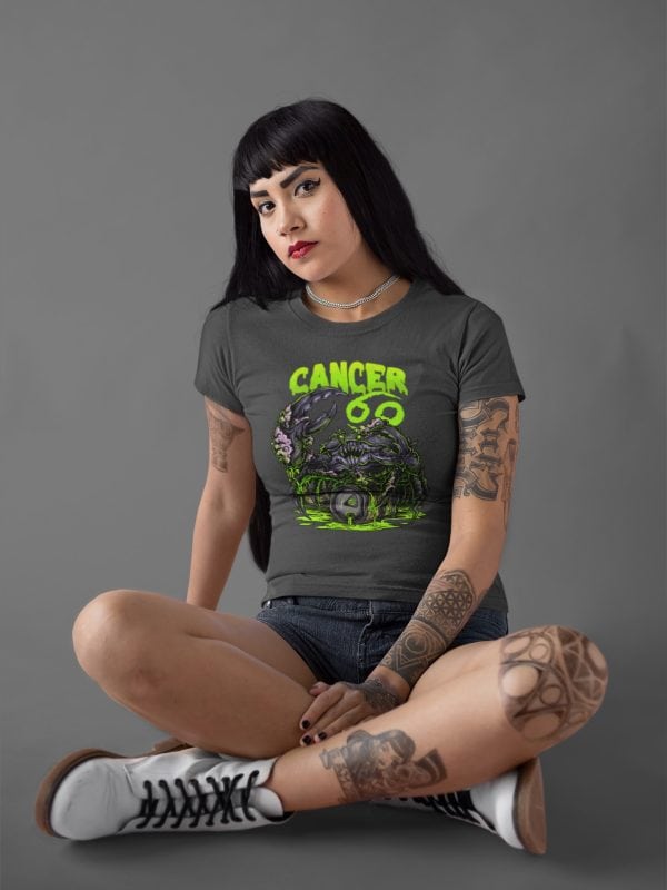 Cancer Zodiac Tee - Image 4