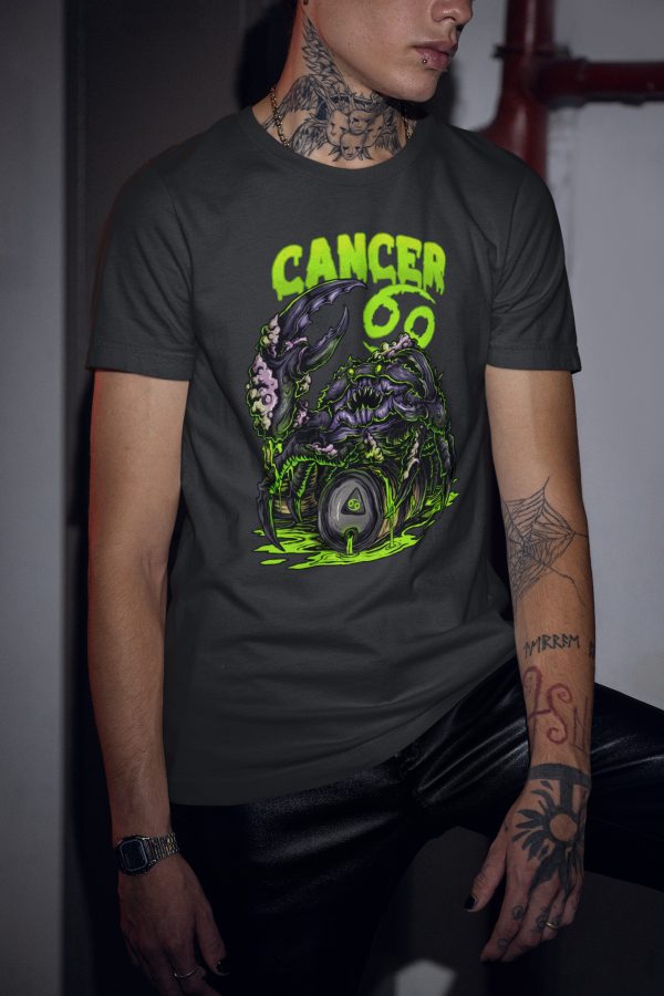Cancer Zodiac Tee - Image 5