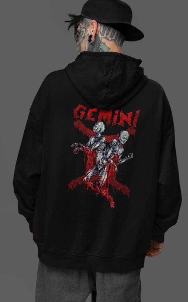 Gemini Zodiac Hoodie - Image 4