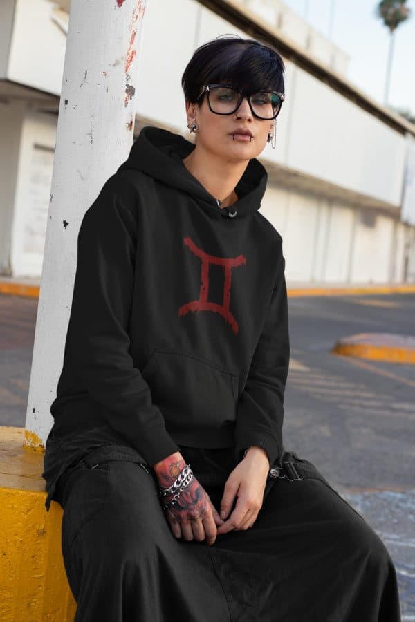 Gemini Zodiac Hoodie - Image 3