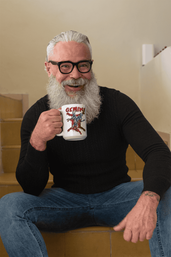 Gemini Zodiac 15oz Mug - Image 4