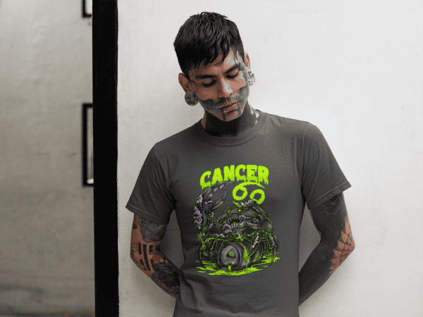 Cancer Zodiac Tee - Image 7