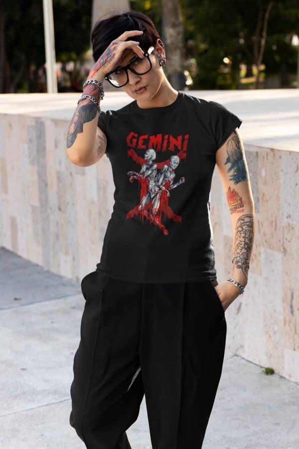 Gemini Zodiac Tee - Image 4