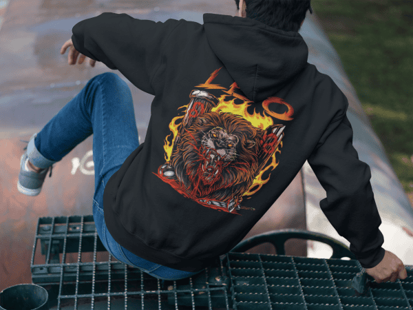 Leo Zodiac Hoodie - Image 4