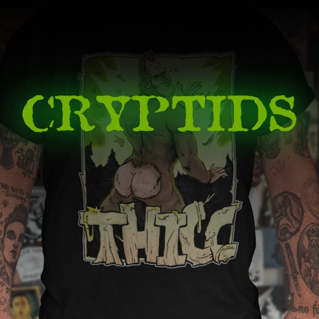 Cryptid merch collection cover photo