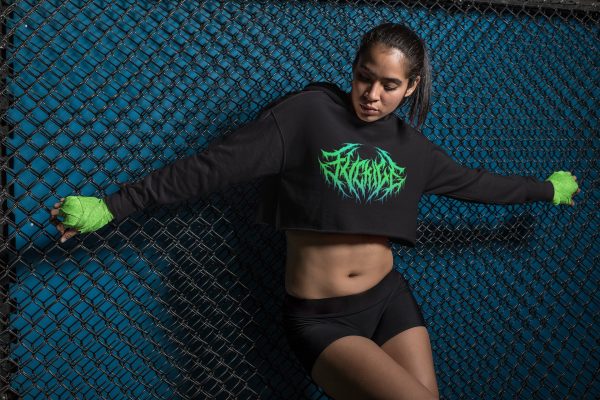 FUCK ICE Cropped Hoodie - Image 3