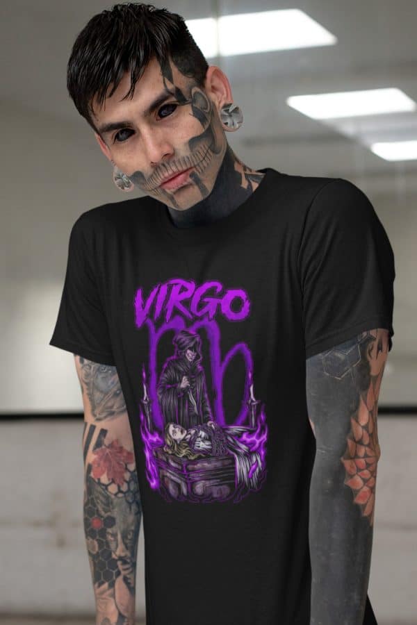 Virgo Zodiac Tee - Image 5