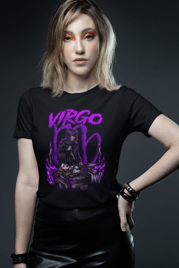 Virgo Zodiac Tee - Image 6