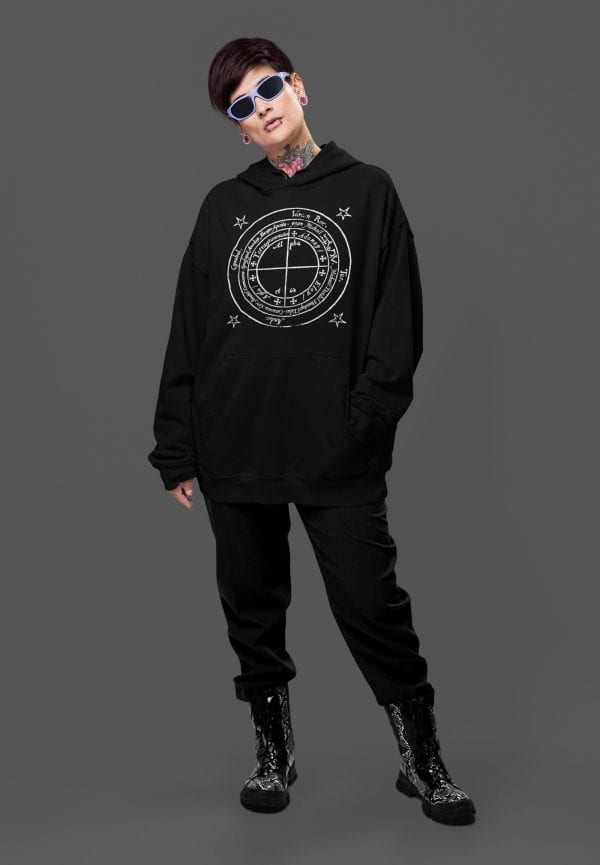 Heptameron Magic Circle Hoodie - Image 4