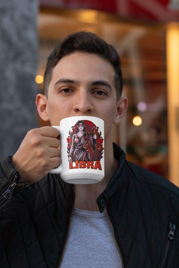 Libra Zodiac 15oz Mug - Image 4
