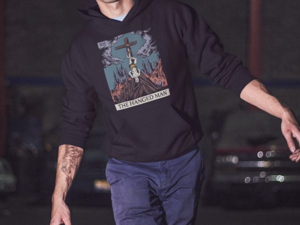 xii. The Hanged Man Tarot Hoodie - Image 5