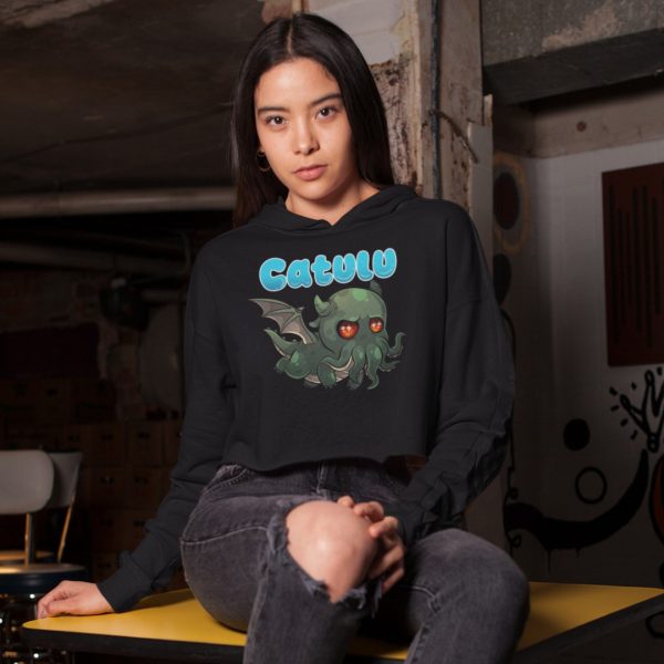 Catulu Cropped Hoodie - Image 5