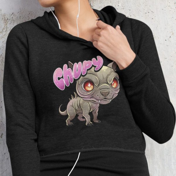 Chupy Cropped Hoodie - Image 4