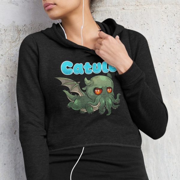Catulu Cropped Hoodie - Image 3