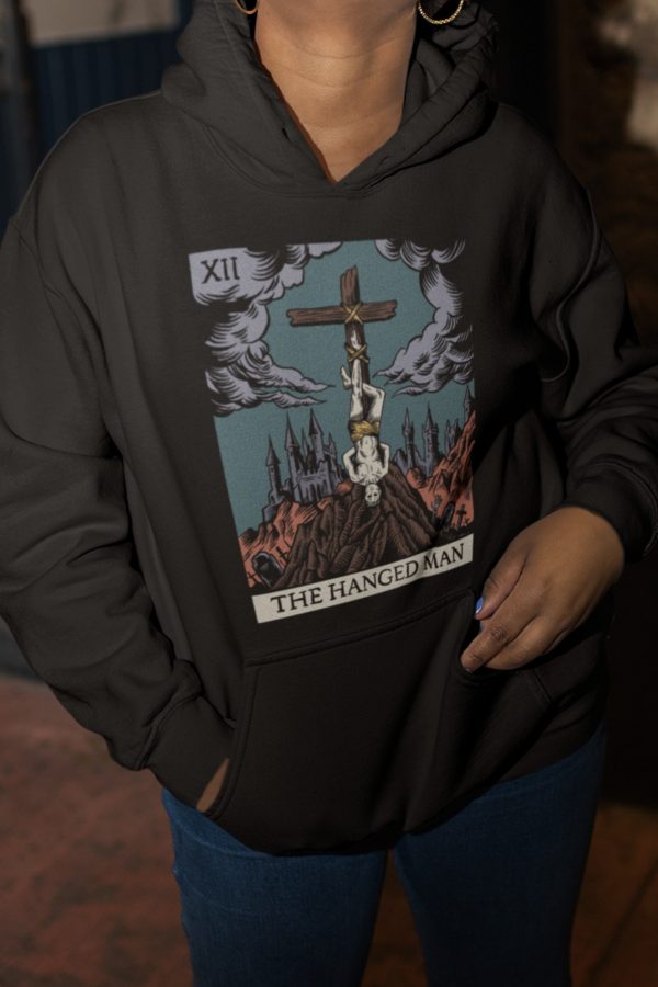xii. The Hanged Man Tarot Hoodie - Image 4