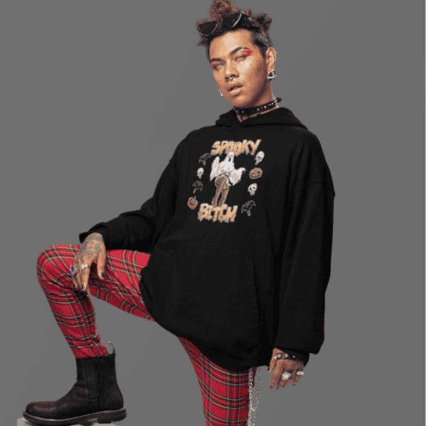 Spooky Bitch Hoodie - Image 6