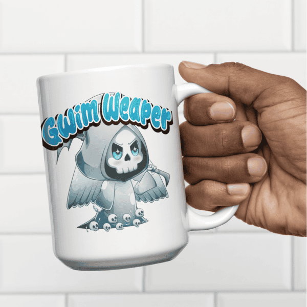 Gwim Weaper 15oz Mug - Image 2