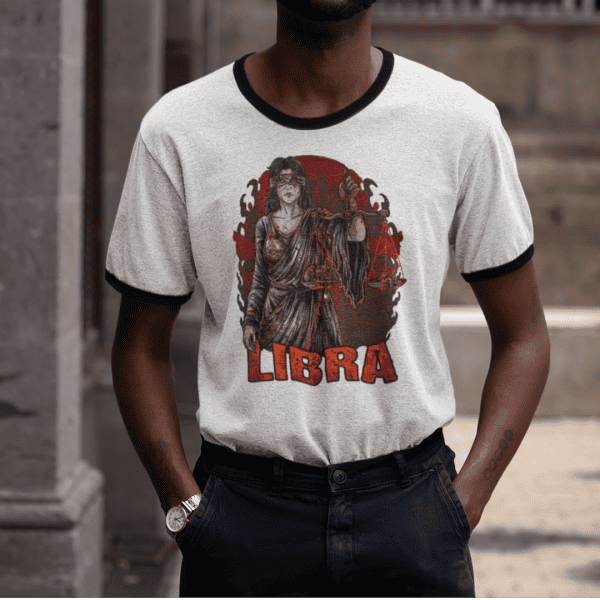 Libra Zodiac Ringer - Image 4