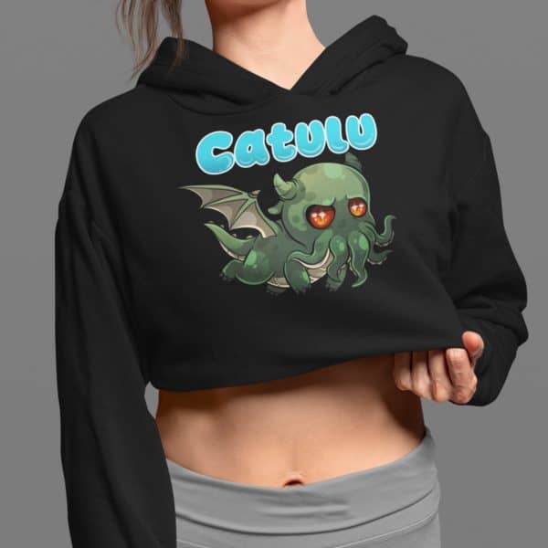 Catulu Cropped Hoodie - Image 4