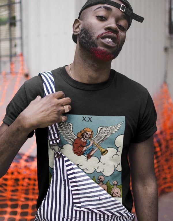 xx. Judgement Tarot Tee - Image 3
