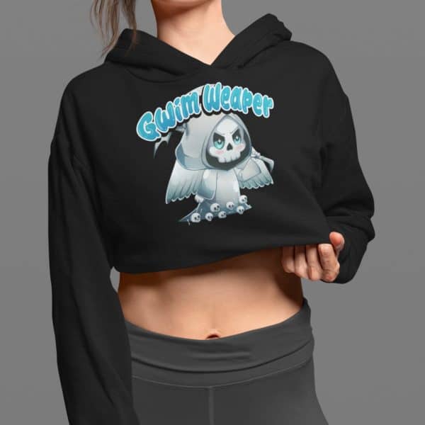 Gwim Weaper Cropped Hoodie - Image 5