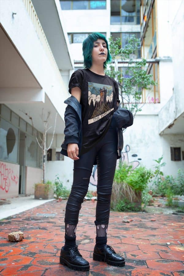 xvi. The Tower Tarot Tee - Image 3