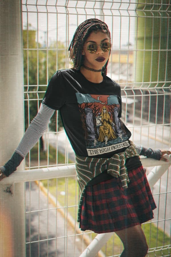 ii. The High Priestess Tarot Tee - Image 5