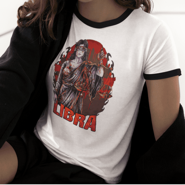 Libra Zodiac Ringer - Image 3