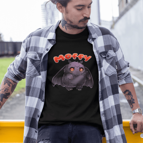 grunge style chibi cryptid shirt