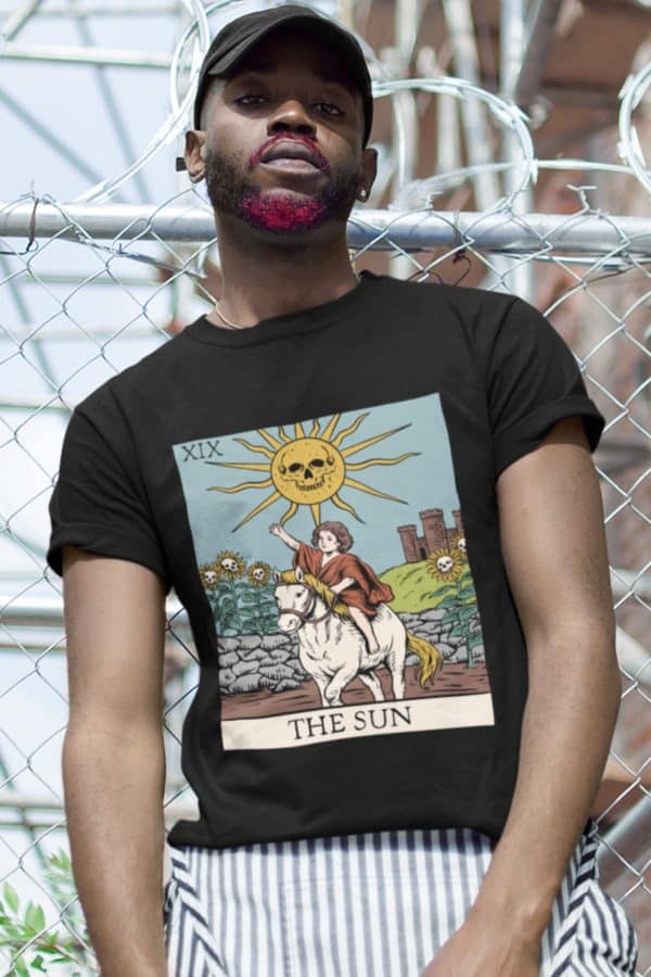 xix. The Sun Tarot Tee - Image 5