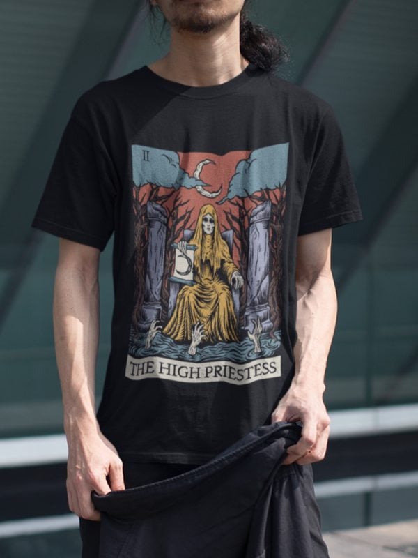 ii. The High Priestess Tarot Tee - Image 6