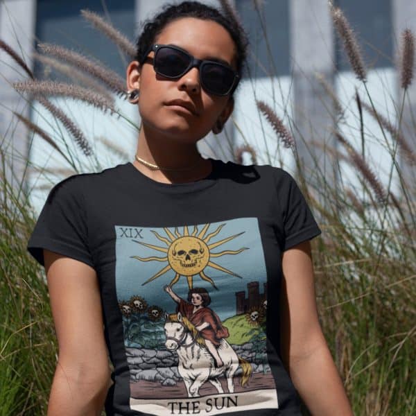 xix. The Sun Tarot Tee - Image 3
