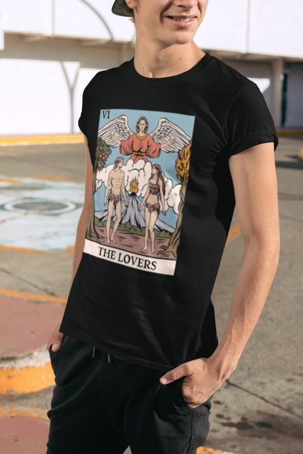 vi. The Lovers Tarot Tee - Image 5
