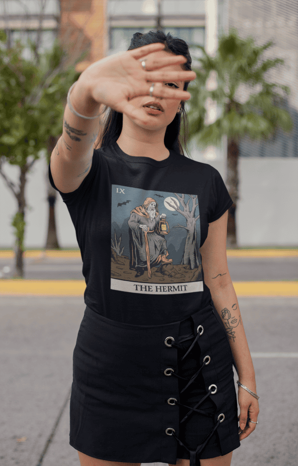 ix. The Hermit Tarot Tee - Image 5