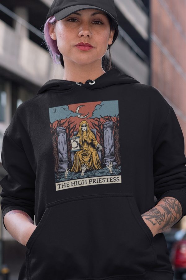 ii. The High Priestess Tarot Hoodie - Image 5