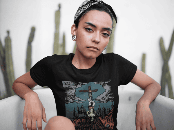 xii. The Hanged Man Tarot Tee - Image 5