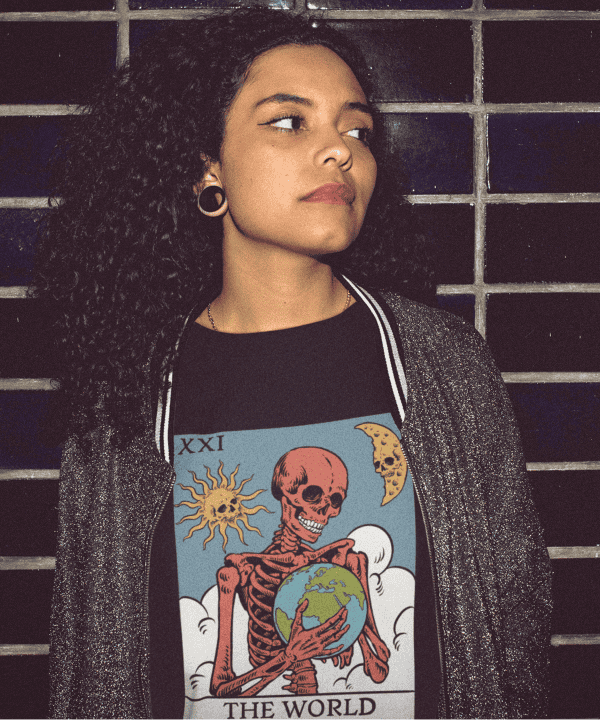 xxi. The World Tarot Tee - Image 3