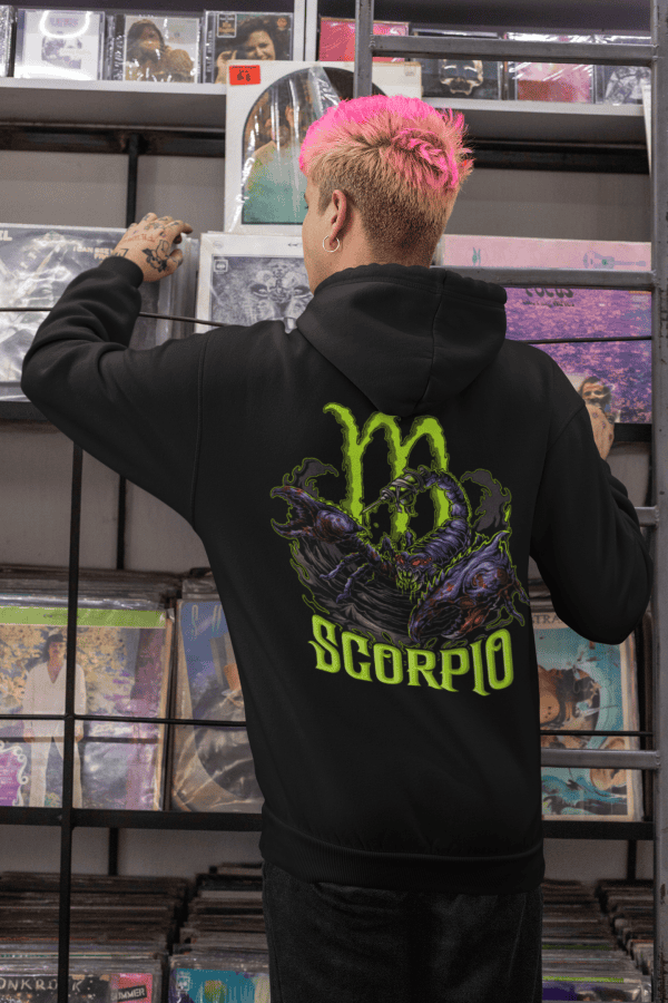 Scorpio Zodiac Hoodie - Image 3